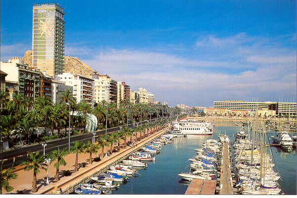 ALICANTE PUERTO CRUCEROS BARCOS NAVEGACION CRUISES EXCURSIONES